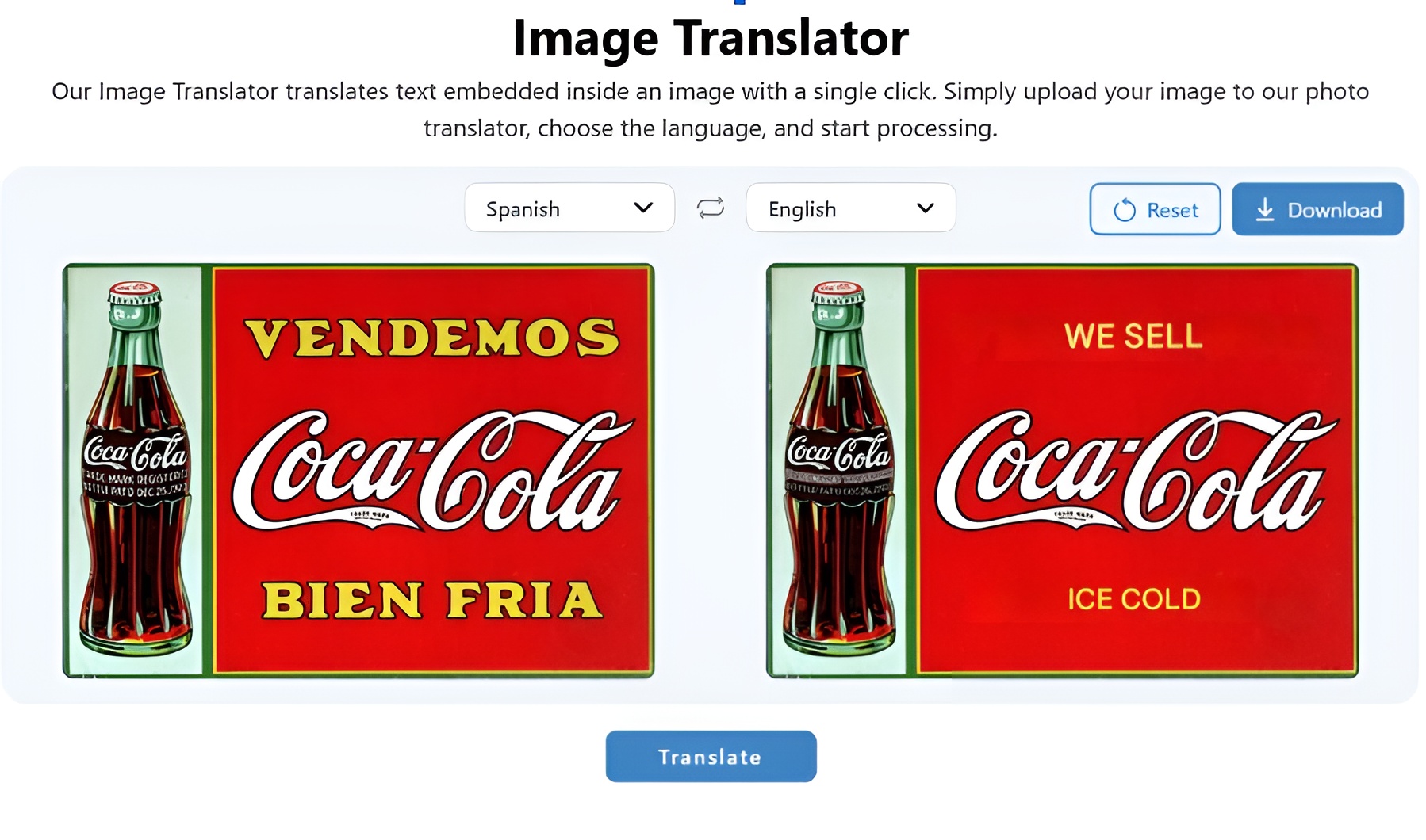 best image translator tool by imagetotextconverter